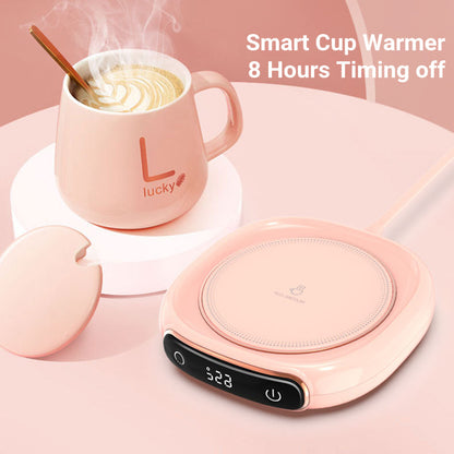 Smart Coffee Mug Warmer – Thermal Insulation Heating Coaster with Constant Temperature Control