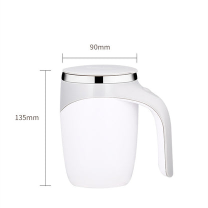 Rechargeable Automatic Electric Stirring Cup – Magnetic Rotating Coffee & Milkshake Mixer