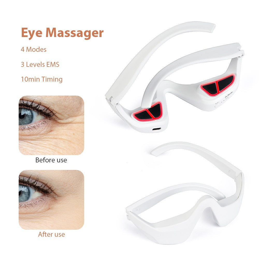 Eye Massager Glasses – Relieve Eye Fatigue & Under-Eye Relaxation